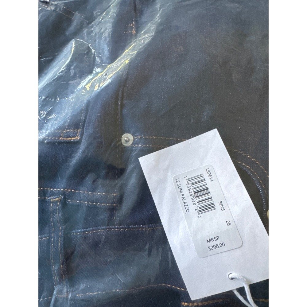 NWT FRAME Le Slim Palazzo Jeans / Multiple Sizes / Color in Rinse / MSRP $298 - Picture 7 of 8